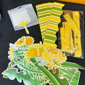A Seed of Kindness can go farther than you think Yellow and Green Decoration Set